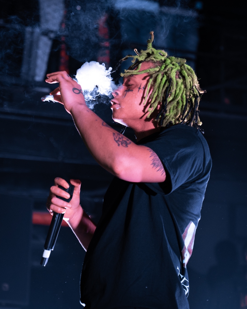 Trippie Redd performs at Terminal 5 in New York City on February 23, 2020. Shot by Jim Michaels for Early Bird Music.